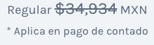 Precio regular